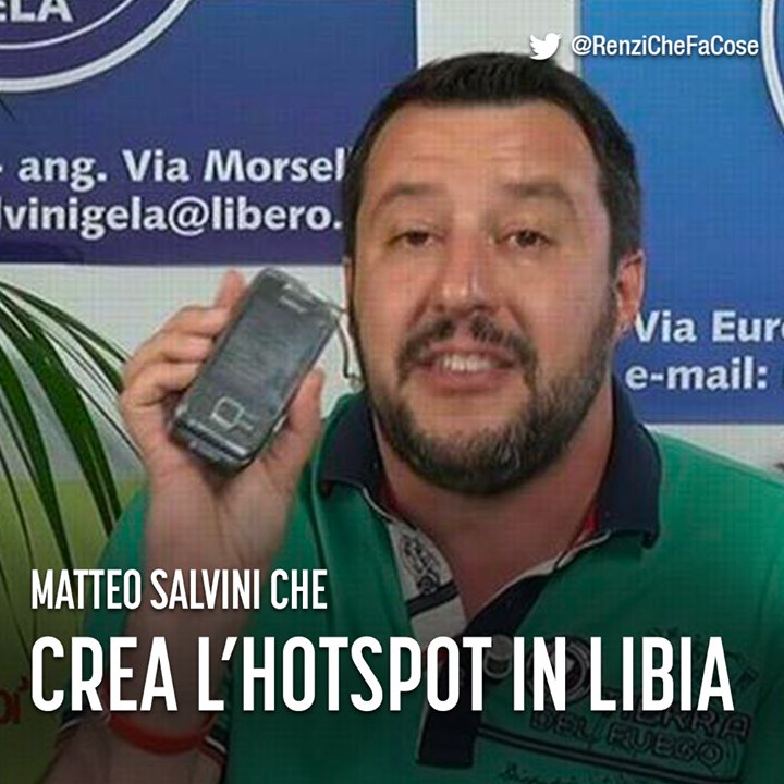 Renzi che fa cose tweet media