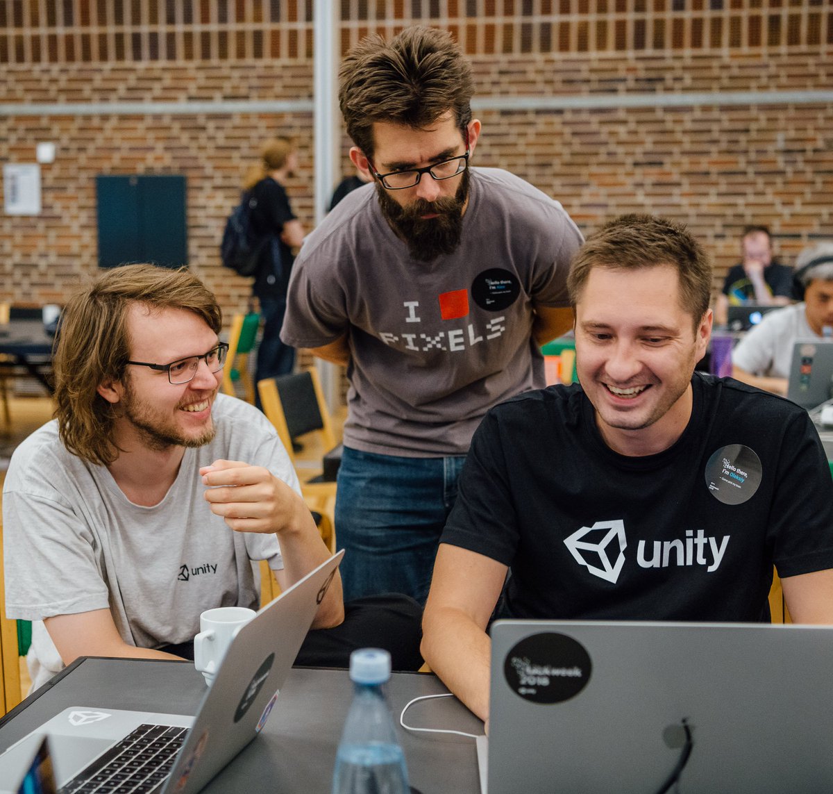 unitygames's tweet image. #UnityHackWeek Day 1: We&apos;re just getting started.