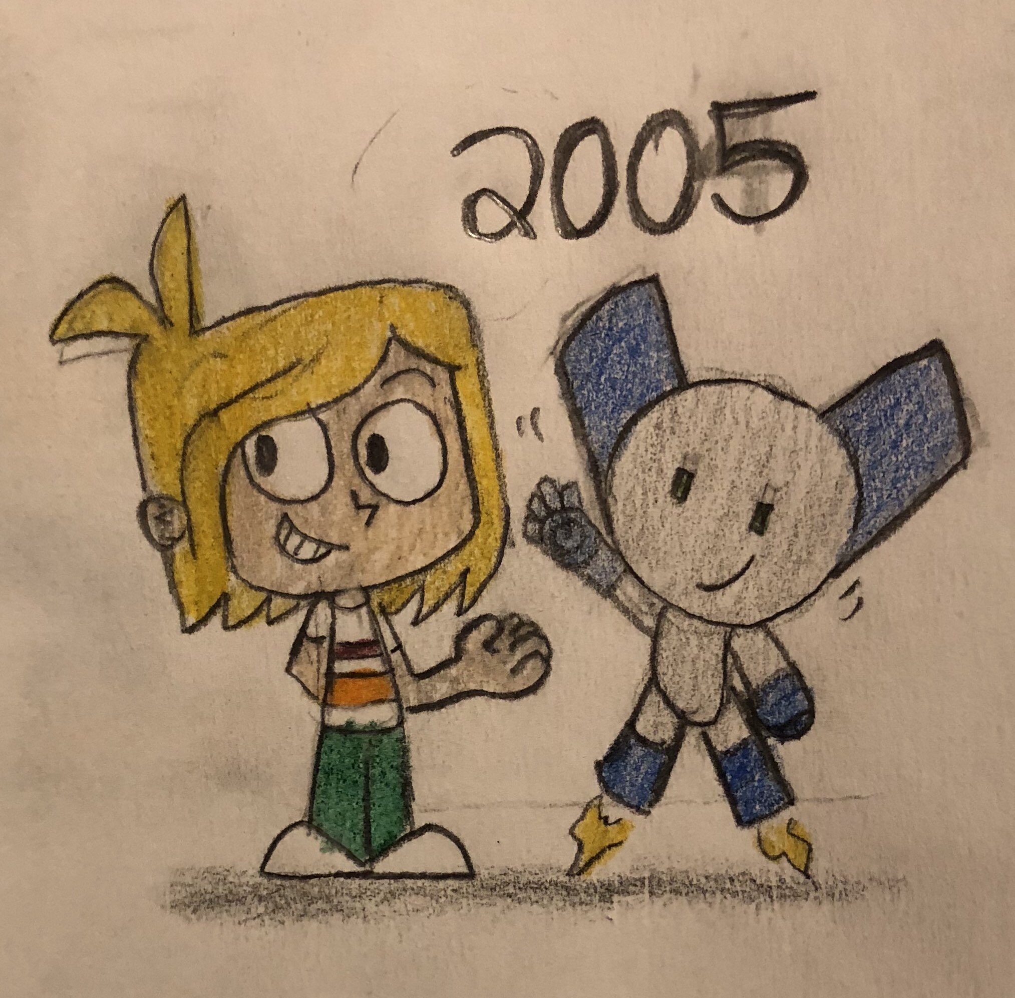 JJSponge120 on X: #ToonJune - Tommy Turnbull and Robotboy!   / X