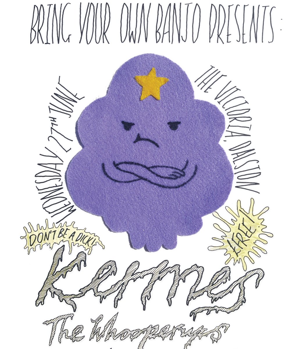 💥Tomorrow (WED 27 JUN) Bring Your Own Banjo presents ✨KERMES✨ with The Whooperups &amp; Jemma Freeman at The Victoria! Sick AF queer line-up to boost your midweek vibes for ZERO POUNDS! Starts after the ⚽️/8PM-ish💥RSVP/more info: ht.ly/F5Yt30kFhOk <a href="/kermesforever/">✨kermes✨</a>