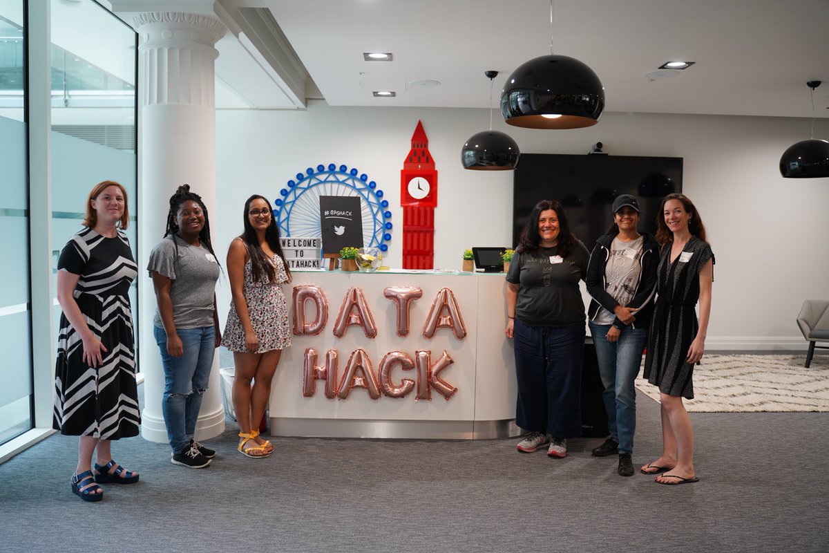 eddiejaoude's tweet photo. Team photos (missing one team, they were working too hard) at the #GPGHack #Hackathon at the weekend 

#GenderPayGap #Hack #WomenInTech #BuzzFeed https://t.co/wYXichRRFF