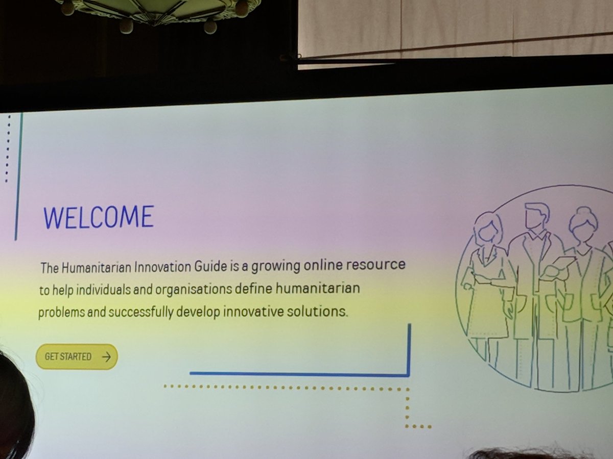 Launching the Humanitarian Innovation Guide @ianmcclelland @The_HIF to strengthen evidence base on humanitarian innovation and to build a practical step by step guide for the sector #HIForum2018