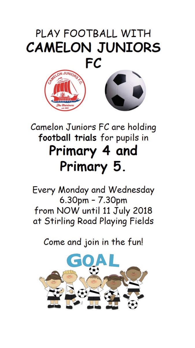 MrArchibaldPE's tweet photo. @EasterCarmuirs @ComelyParkPS @Comely_P4 @Comely_P5 For our budding footballers. https://t.co/ApzdE1LVOf
