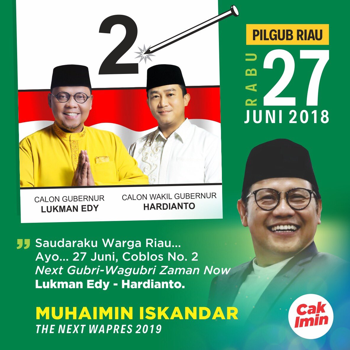 Riau jangan lupa no 2