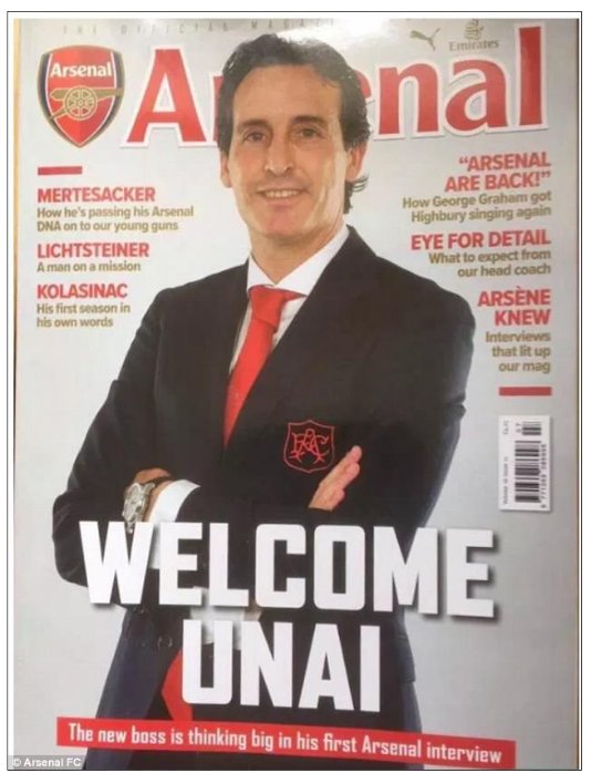 Everything4Pole's tweet photo. @ArsenalMagazine Finding a proof-reader! 😂😂😂 https://t.co/FjELjLnEHd