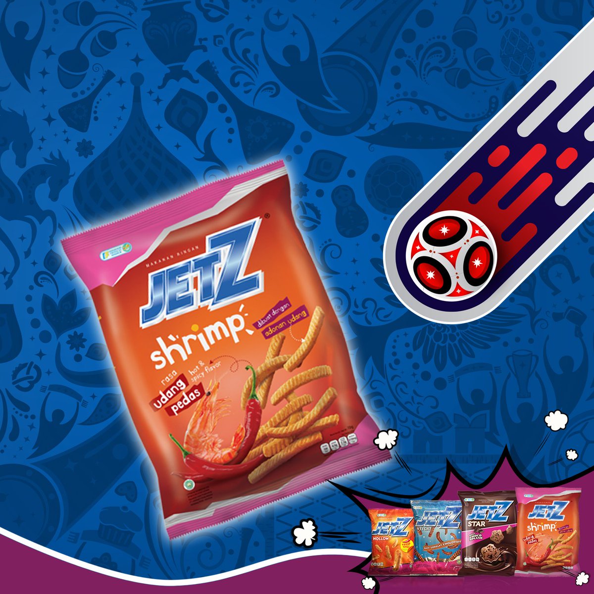 JetZ_Snack's tweet photo. (cont)
Gak usah ngerasa Jombs ya~
Btw, negara jagoan loe emang masih menang? ;)
#JetZSnack #JetZShrimp https://t.co/YMTDQKmB3C
