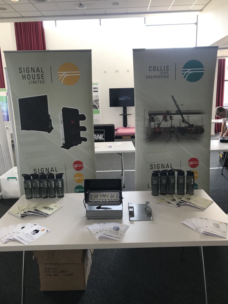 In attendance at the <a href="/networkrail/">Network Rail</a> Level Crossing Innovation Day demonstrating our LED Simulated Headlight. #rail #levelcrossing #LED #innovation