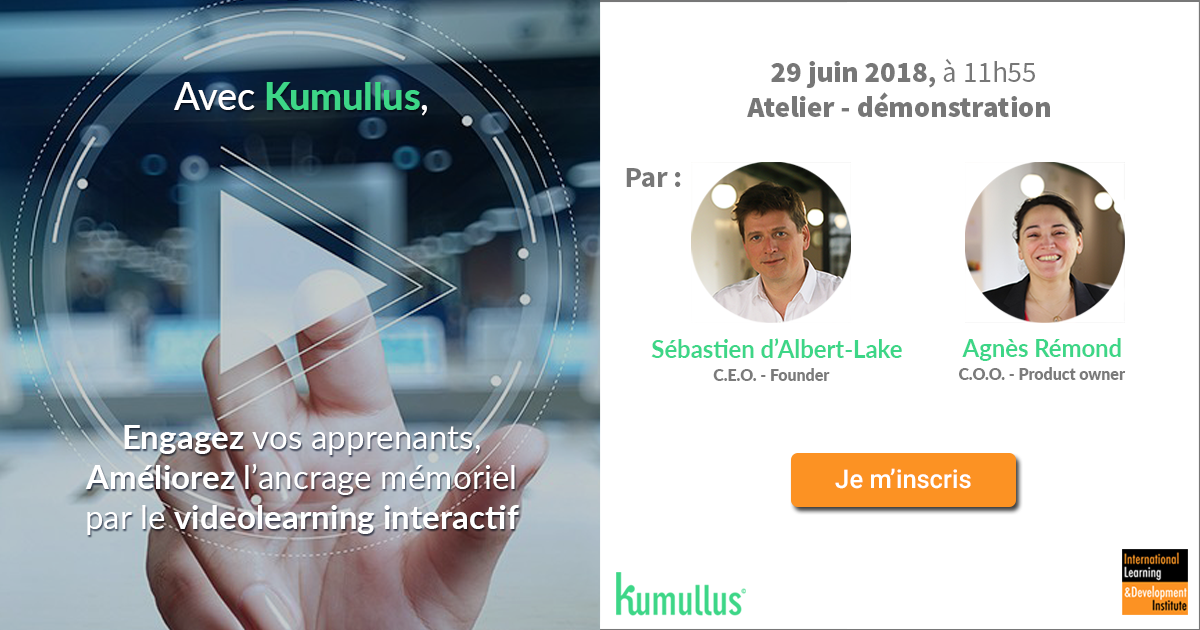 kumullus_video's tweet photo. #LearningGENIUS, J-3 📆! Encore quelques places disponibles pour vivre l'expérience #videolearning interactif... C'est par ici ➡️➡️
https://t.co/ODANquzCvo - avec @ILDIconseil @laDLAcademy https://t.co/JLpt4Srt1O