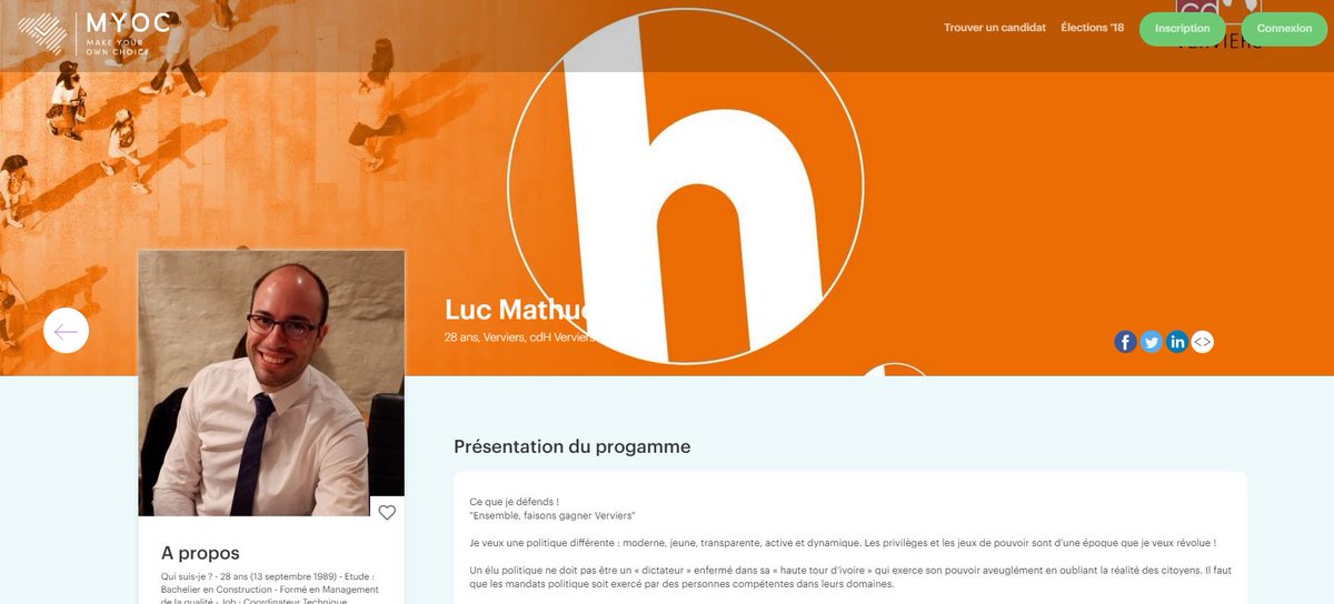 MYOC2018's tweet photo. Chouette ! Une deuxième liste pour Verviers --> @lecdh 

Allez découvrir ce que @LucMATHUES propose pour sa commune --> https://t.co/0HHHA61LSJ 

#NoMoreBlindVotes #Communales2018 #MYOC

@LaMeuseVerviers @lavenirVV @CdhVerviers https://t.co/wWGINHTE0j