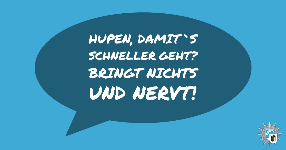 PolizeiMuenchen's tweet photo. Und heute wieder aus unserer Rubrik und täglich grüßt das Murmeltier #München #hupennurimnotfall https://t.co/C3KSVMk2rF