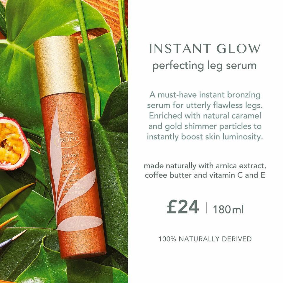 TropicHarriett's tweet photo. So today I have tried out the new Instant Glow and I have to say it’s amazing, so smooth and easy to apply too. I love it, and it’s perfect for those days where you need a quick fix and fast. 💚 @TropicSkincare #legserum #tanning #hotdays #sunkissed #glowing #instanttan https://t.co/VX1UokAnrQ