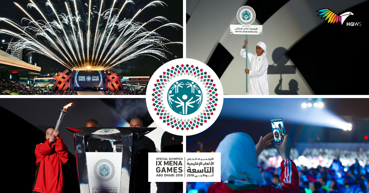 HQWSsocial's tweet photo. The HQWS successfully delivered the OpeningCeremony of @SpecialOlympics
#IXMENA, in #AD, a stunning turn-key solution including the design and build of all structures and the production of all live entertainment and content elements. HQWS:beyond imagination! #events #ixmenagames https://t.co/ugI0ii8SXh