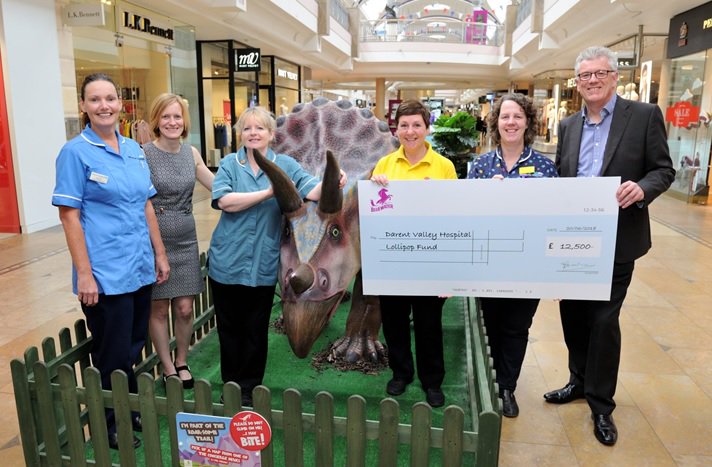 Thank you to everyone who took part in the Dinosaur Trail <a href="/TweetBluewater/">Bluewater</a>. We were delighted to receive £12,500 towards the care of seriously ill children on Willow Ward. Following the success of the Dinosaur Trail Bluewater will be unveiling an exciting new trail for summer 2018