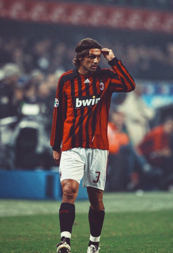 Happy birthday to one of the greatest defenders of all time. Paolo Maldini turns 50 today.   