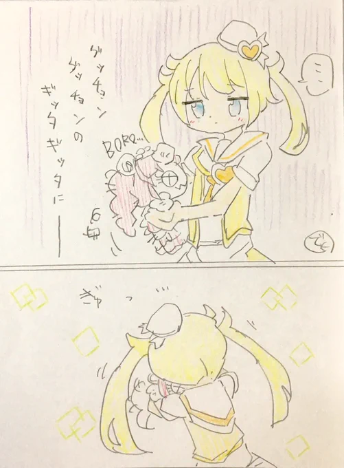 物は大切に  #プリチャン版深夜の真剣お絵描き60分一本勝負