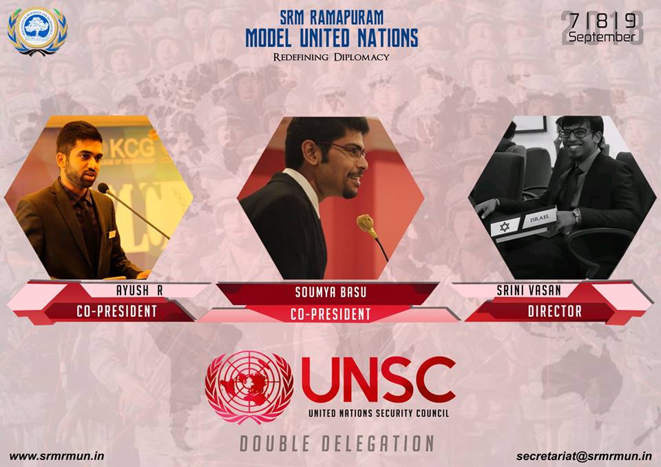 srmrmun's tweet photo. Executive Board Release 1
#SRMRMUN2018
#RedefiningDiplomacy https://t.co/1MiT0rwXHy