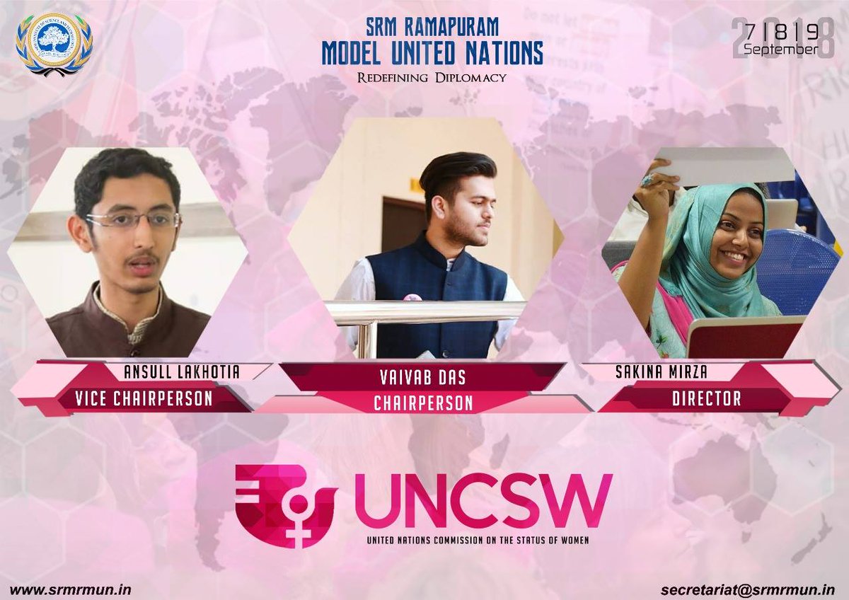 srmrmun's tweet photo. Executive Board Release 2
#SRMRMUN2018
#RedefiningDiplomacy https://t.co/1VXhs4XftD
