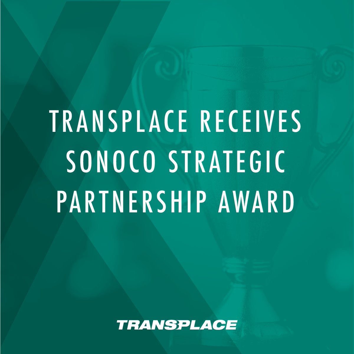 Transplace's tweet photo. @Sonoco_Products recognized Transplace with the Strategic Partnership Award for completing an end-to-end assessment of Sonoco’s #logistics operations in order to optimize its #transportation processes and spend. Read the Press Release here >> https://t.co/XJVv79sJqX https://t.co/xmoIN7dATd