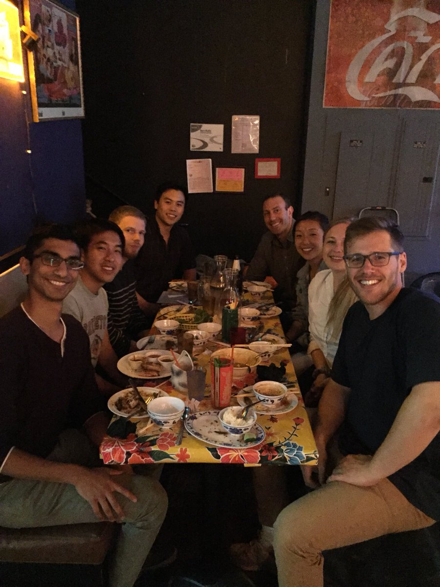 Celebratory dinner with <a href="/aquabyteai/">Aquabyte</a>  team with three folks joining us this week! #evergrowing