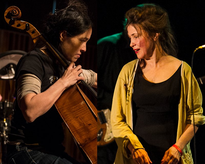 MusicworksMag's tweet photo. Cellist Peggy Lee and vocalist Mary Margaret O'Hara come together tomorrow as Beautiful Tool at @coastaljazz @Culture_GI 
Subscribe to get the summer issue of @MusicworksMag for the full story on Peggy Lee's musical life: https://t.co/X2VE2V6KY7 https://t.co/1Br1te5Jcj