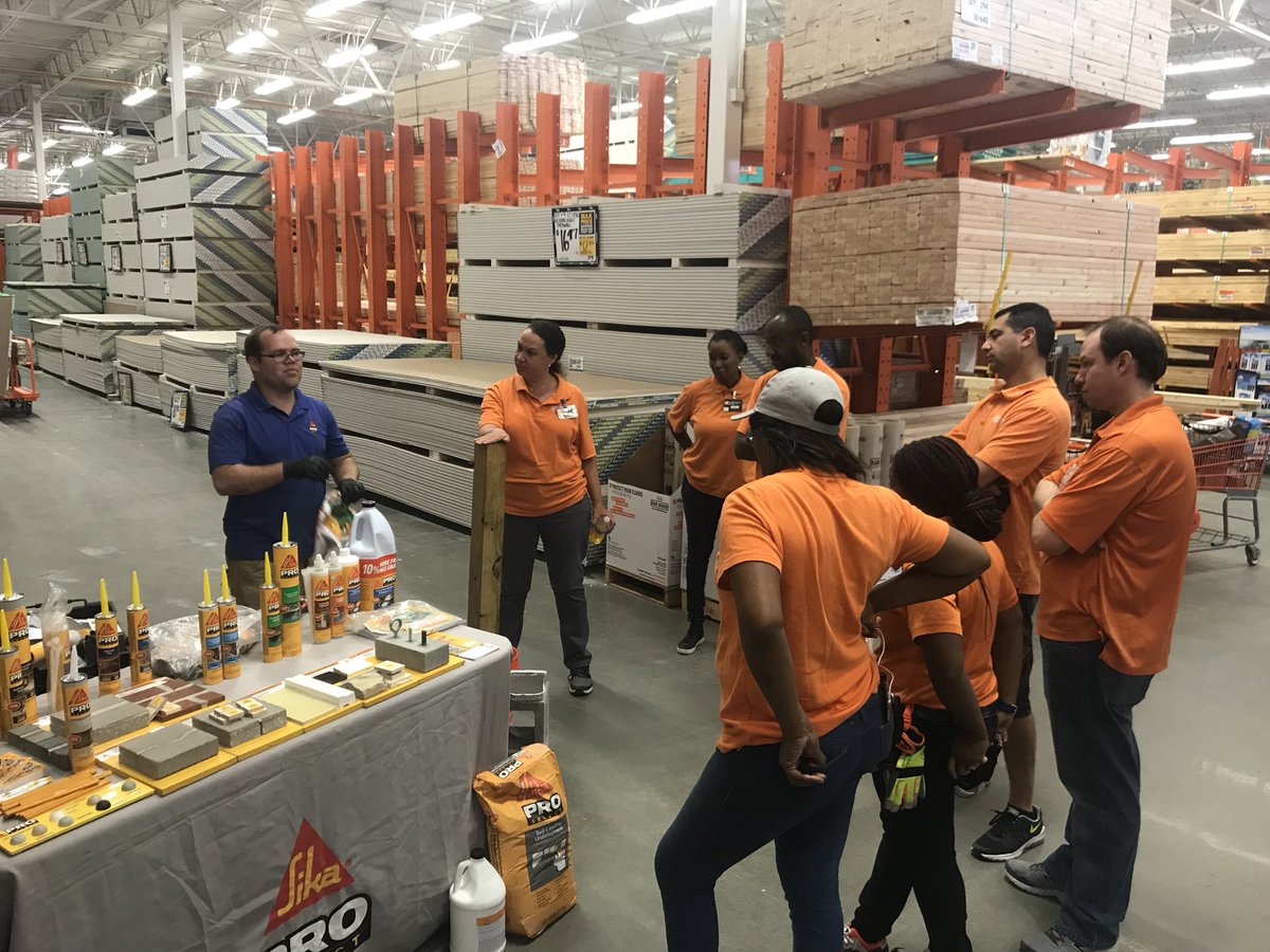 William_Green30's tweet photo. Thanks @HomeDepot 1755 Holcomb Bridge Roswell for having @Sika_USA Demo today! Come by and ask questions through lunch today to help with your home improvement needs! https://t.co/H01etW183Z