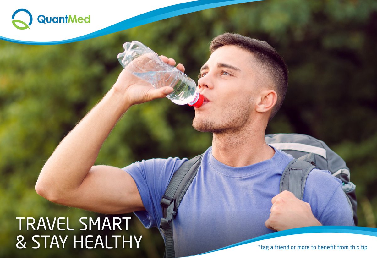 QuantMedFZ's tweet photo. Avoid raw meats and tap water. Choose instead, hot or packaged foods and bottled water since food or water contaminated with bacteria can cause traveler’s diarrhea. Follow our #TravelSmart and #StayHealthy series for more tips.
#QuantMed https://t.co/TcUJt2lwHN