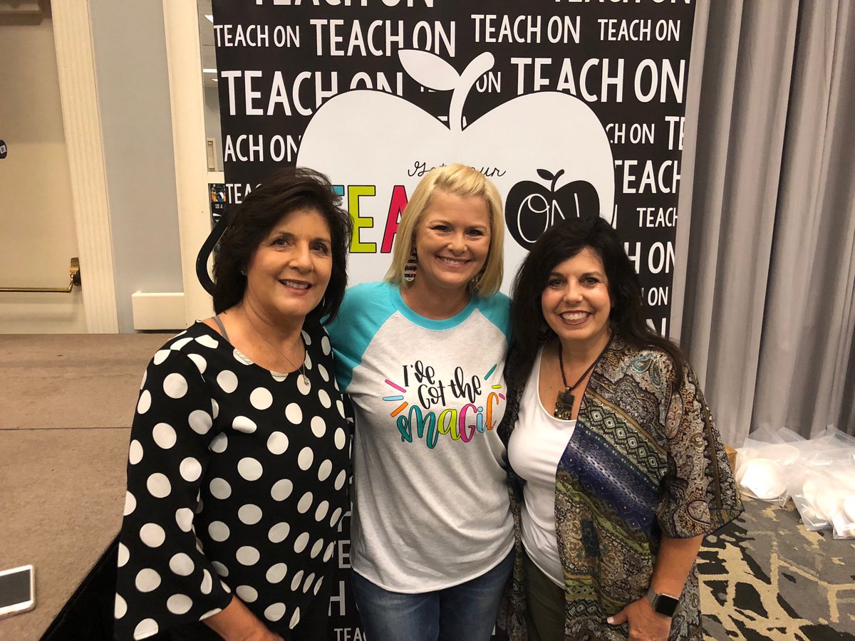 stephhecht's tweet photo. #sbsdedu#sbsdlearn #GYTO Having fun learning from the famous Deanna Jump at GYTO https://t.co/C8Gcp38gtN