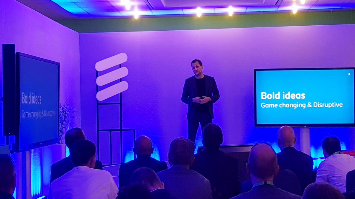 ericsson's tweet image. Daniel Alexus, Head of #Innovation: "What we don’t talk about is the fact that only 15% of startups succeed. 85% fail. 50%+ of which is associated with solving a problem no-one cares about, or is willing to pay for. We've decided to do something about this." #EricssonInnovation