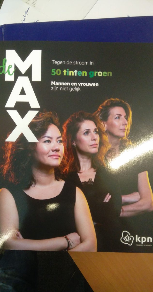 Ook nwe CHRO Erik van 't Hof ondersteunt&amp;stimuleert verdere groei #diversiteit <a href="/KPN/">KPN</a>: “Verschillen zijn ontzettend waardevol en interessant”. Lees ook magazine De Max. <a href="/sasvanes/">Saskia van Es</a>