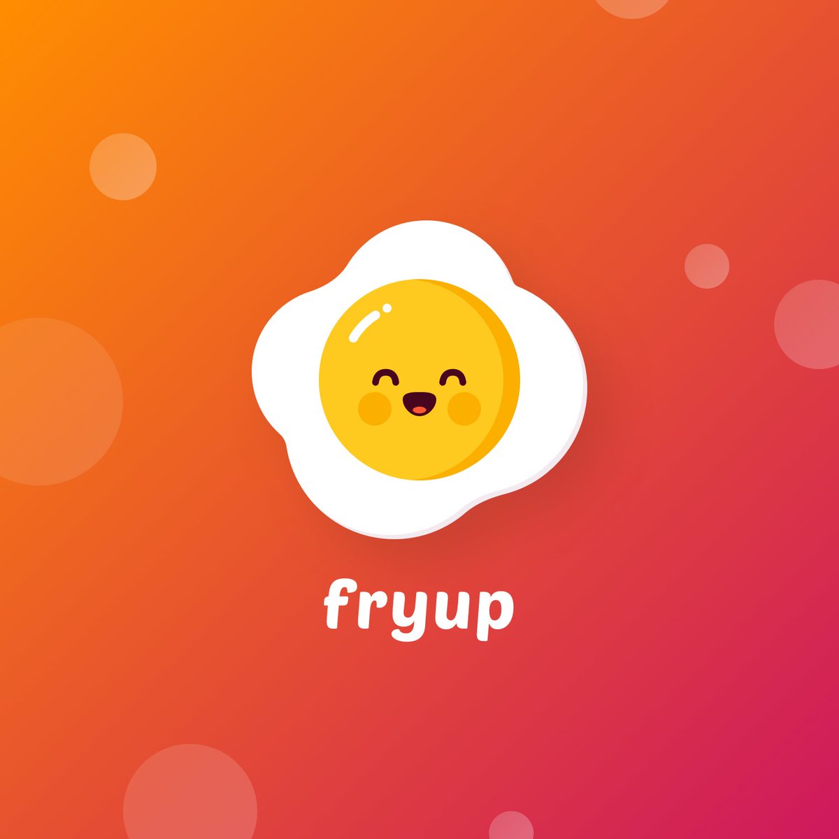 Hey everyone! Due to a naming conflict, we have renamed to Fryup. We'll be launching on iOS and Android in the coming months. Here's a look at our new logo!