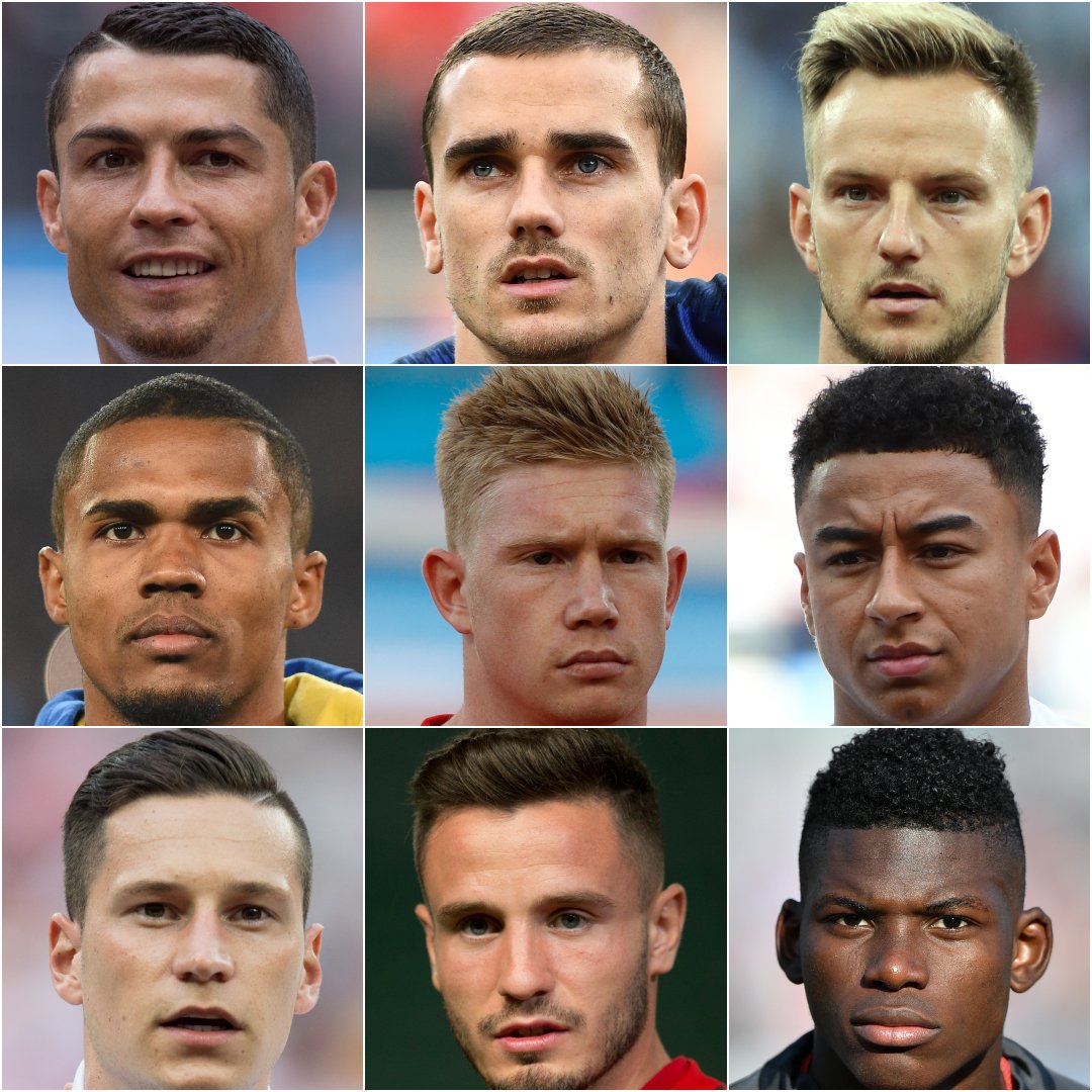 ChampionsLeague's tweet photo. Favourite 2018 World Cup No7? 🤔

🇵🇹 Cristiano Ronaldo
🇫🇷 Antoine Griezmann
🇭🇷 Ivan Rakitić
🇧🇷 Douglas Costa
🇧🇪 Kevin De Bruyne
🏴󠁧󠁢󠁥󠁮󠁧󠁿 Jesse Lingard
🇩🇪 Julian Draxler
🇪🇸 Saúl Ñíguez
🇨🇭 Breel Embolo

#UCL https://t.co/1MCc9kJJbi