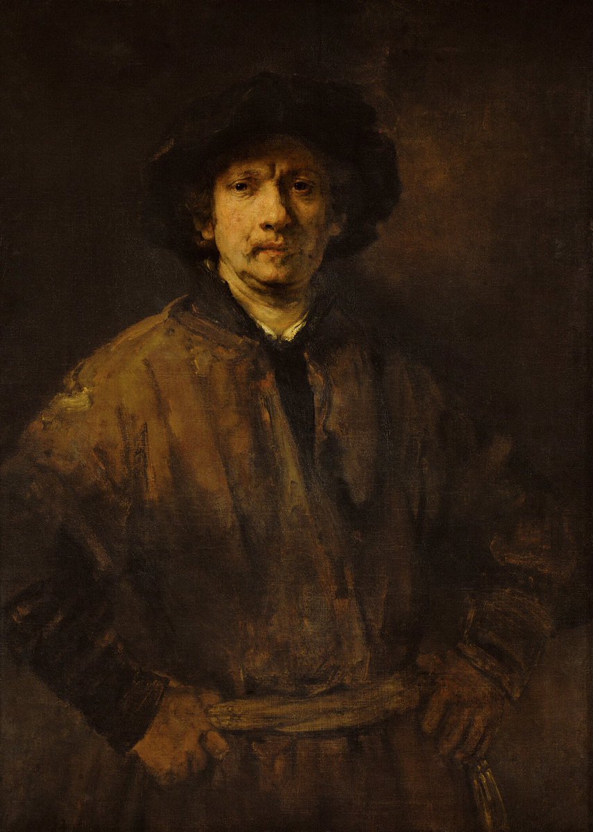DailyArtApp's tweet photo. for the ambitious collector this painting was two things: Rembrandt’s image and, at the same time, an example of his art. 🏛 Kunsthistorisches Museum, Large Self-Portrait (1652) #exhibition #theshapeoftime 📖👉 https://t.co/E02ybp6Cuv https://t.co/HLPb12rTlI