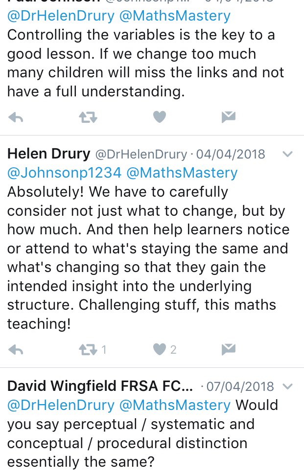 louiseseeley's tweet image. #variationtheory putting it into practise. @DrHelenDrury #annewatson mrbartonmaths