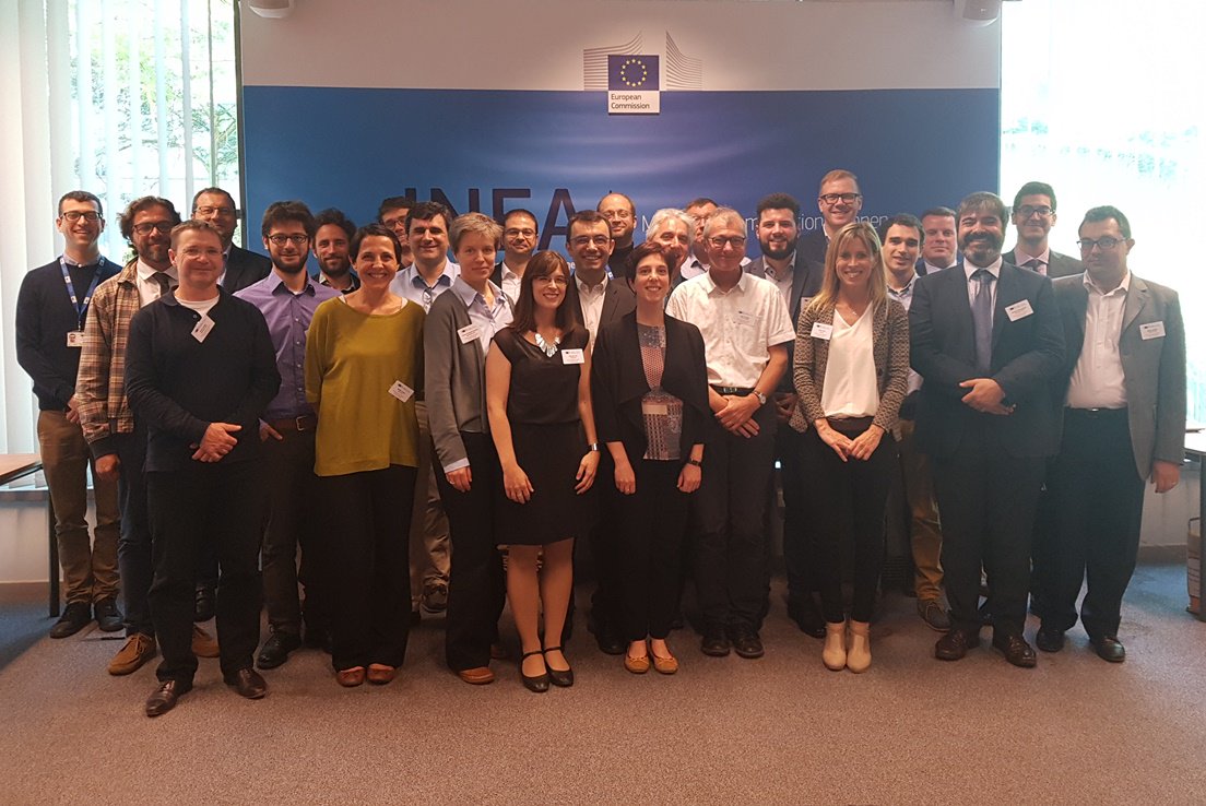 cinea_eu's tweet photo. It's time for Concentrated #Solar Power! #H2020Energy projects focusing on #CSP are meeting today at @inea_eu to look for synergies &amp; exchange know-how. Wishing them fruitful discussions! https://t.co/aUrZfg428t