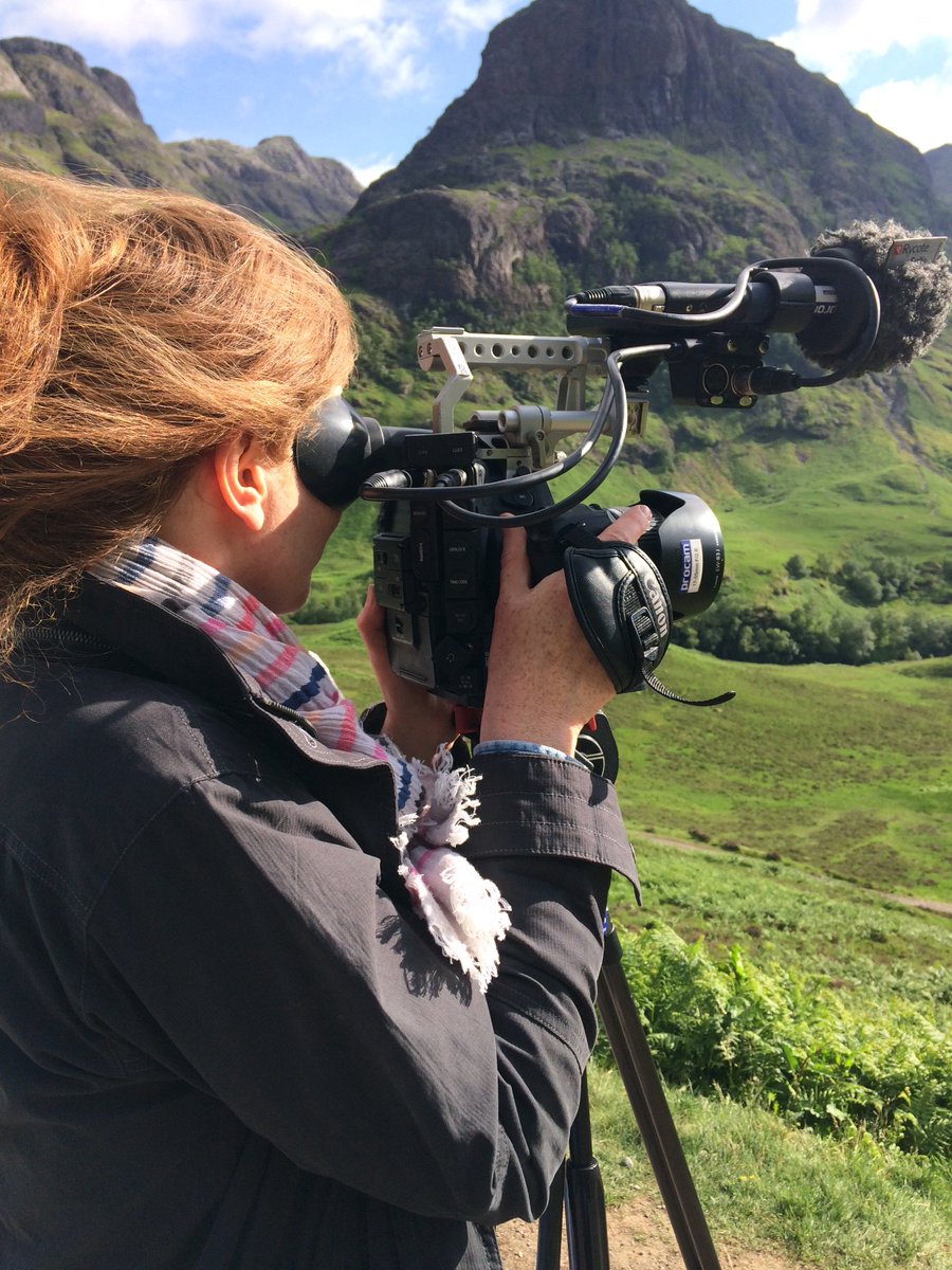 A spot of filming at Glencoe #scotland
