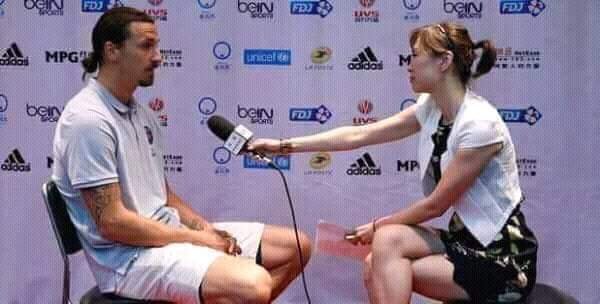 FootballMemesCo's tweet photo. Reporter: What's the difference between you and Messi?

Zlatan: "Actually there's no difference, both of us have the same number of Goals in World Cup 2018." 😂😂

Zlatan strikes again! 😂🔥 https://t.co/WgWpjFCucX