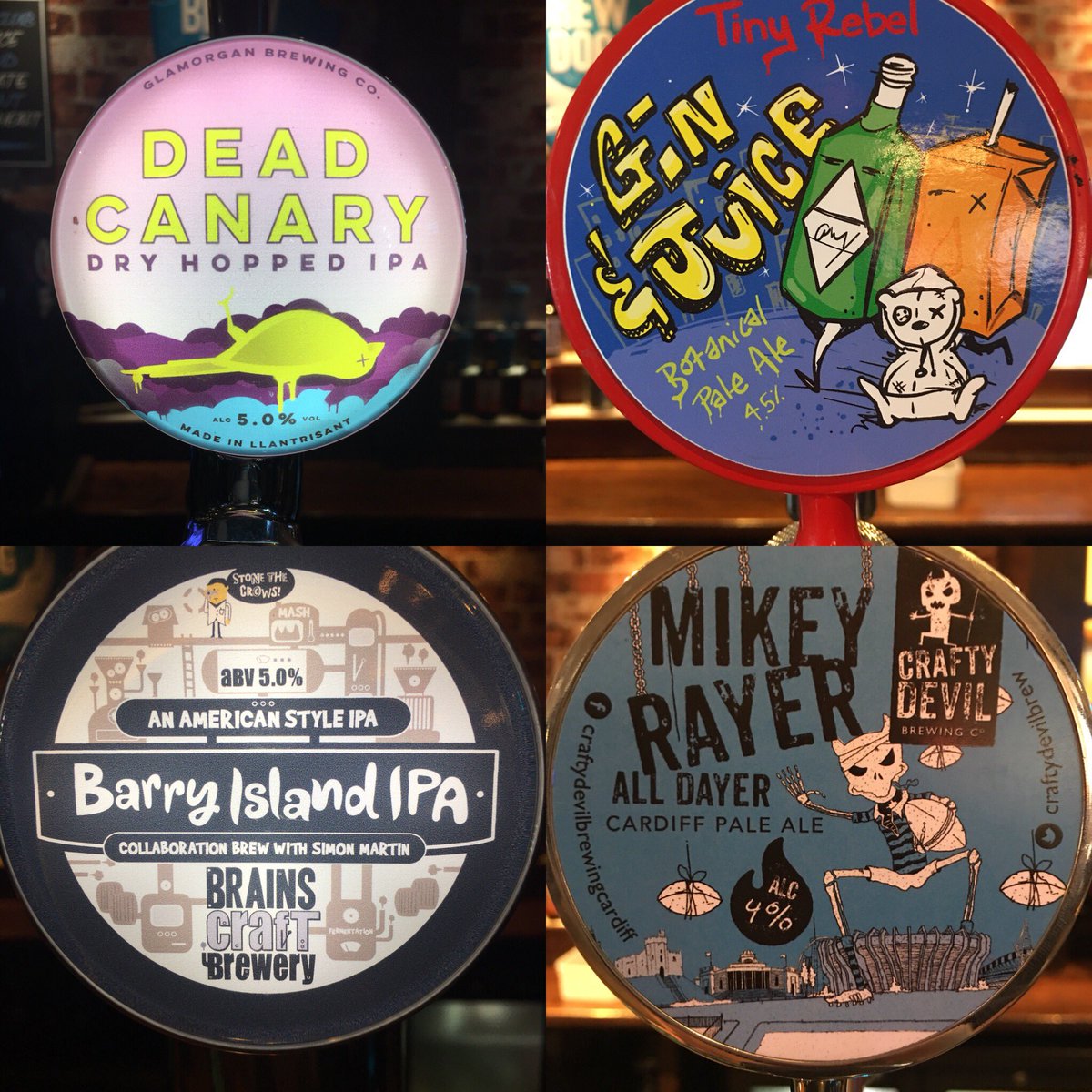 Fancy something little different? Try one of our new craft beers off our new craft bar!