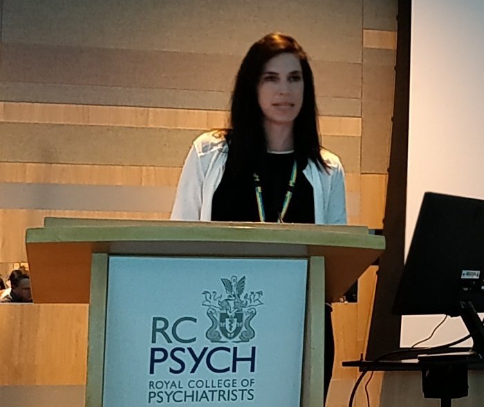 rcpsych's tweet photo. I'm sure I'm not the only one who's been looking forward to this session - "The Rise of the Cyberpsychiatrist" with @rgraham120, @Annie_R_Mullins and @docgolnar, chaired by Dr Gabriella Landy https://t.co/Pcfw9HZI0f