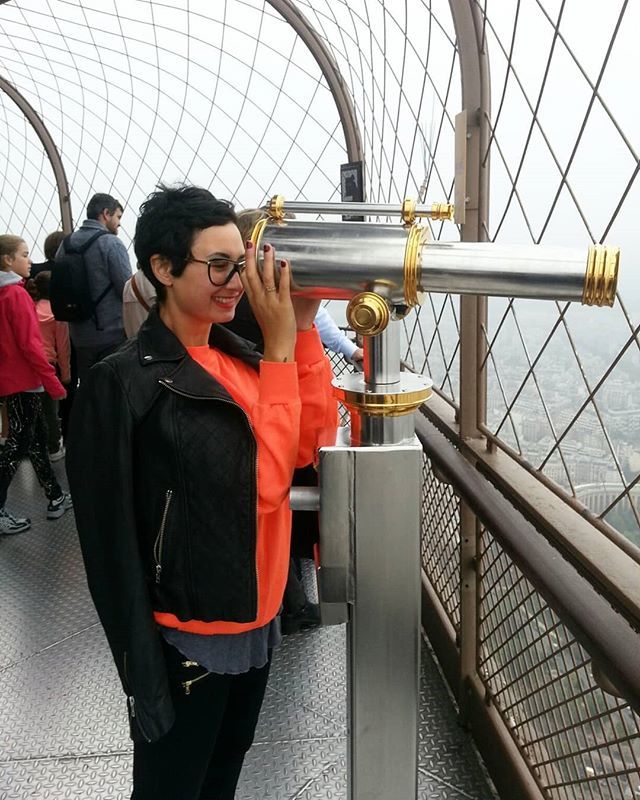 FINESTSEVEN's tweet photo. One of our founders Ainjali in the Zero 04 Black frames 🗼 https://t.co/4TaH33CiiK