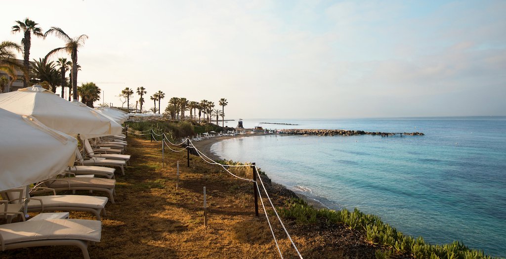 The perfect location for a sunset in Cyprus 🌅