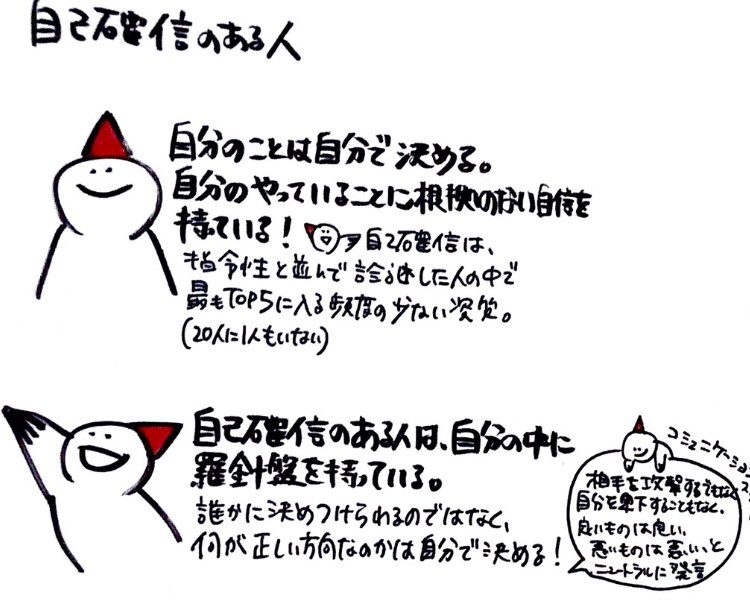 絶対的な自信に満ち溢れた人は、自己確信の強みを持った人!#北欧キャリア研修 