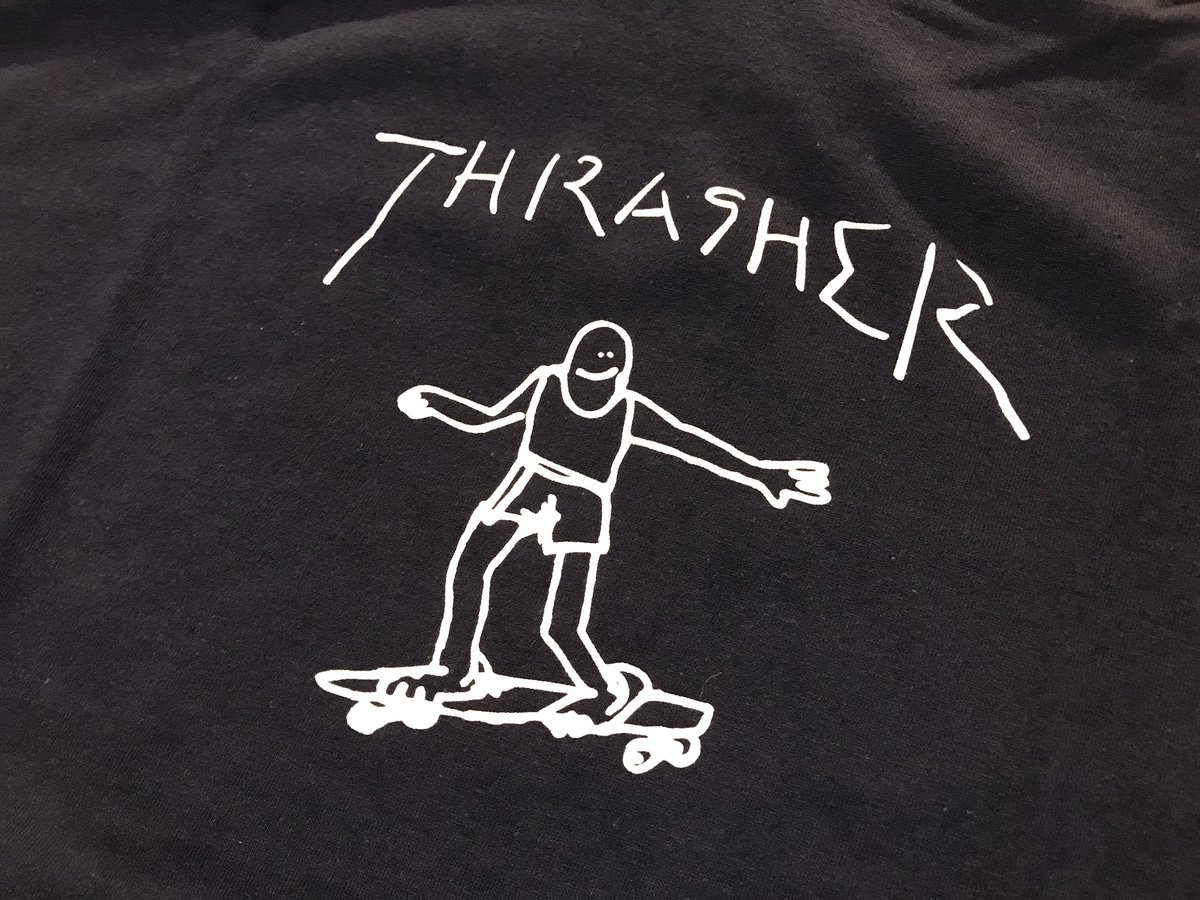 Outside Kawasaki Thrasher Mark Gonzales Tee Shirt Thrasher Markgonzales Tee スラッシャー マークゴンザレス Tシャツ コラボtシャツ Skate スケート ボード スケートボード スケボー 川崎 川崎駅 川崎駅東口 ウェアハウス近く