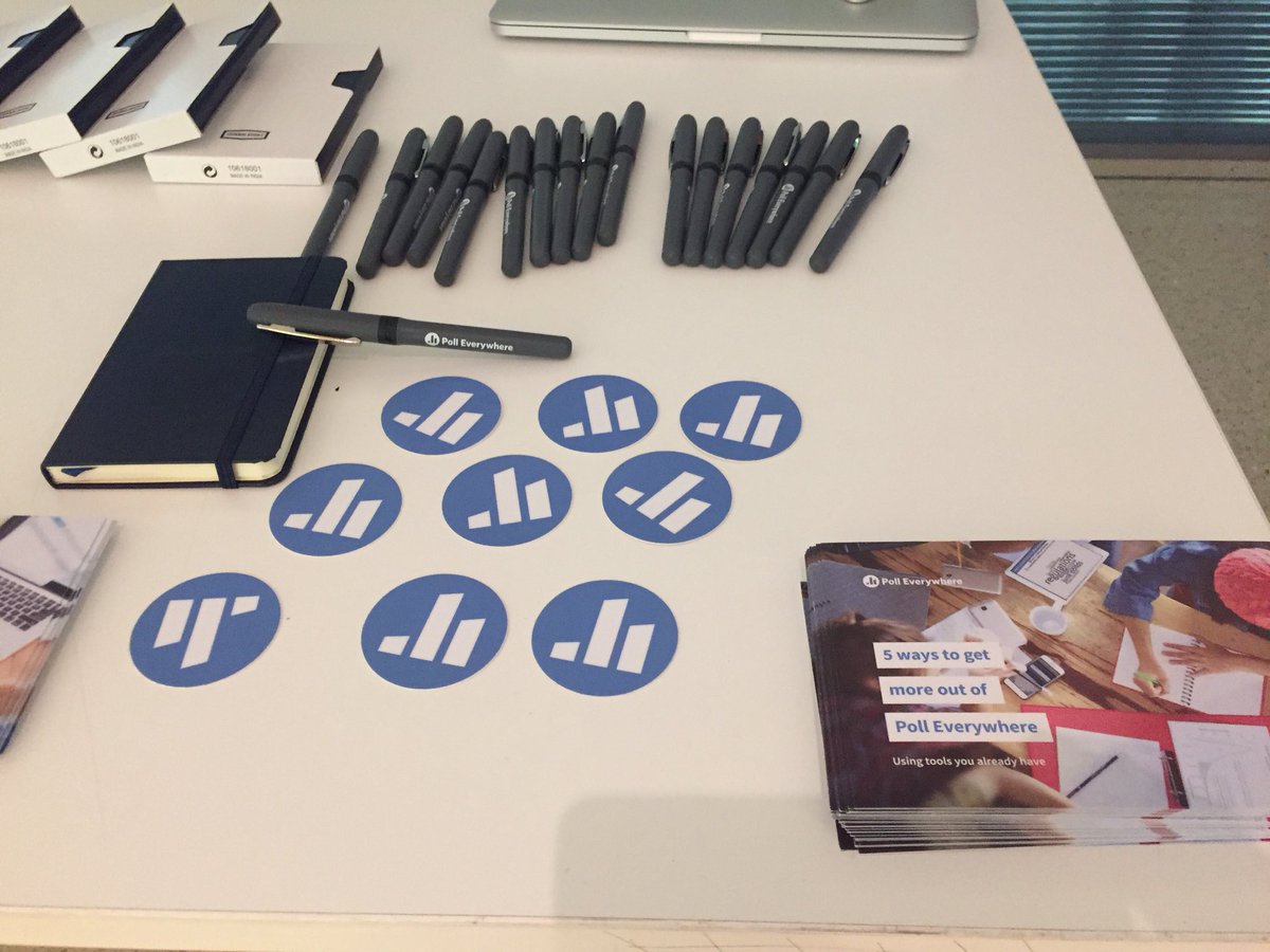 yanna_n's tweet photo. Our stand at #LTinnovate @WestminsterCTI. Thank you @polleverywhere for the goodies. @UniWestminster academics, come and talk to us about @polleverywhere and how you can get more out of it or just start using it. https://t.co/1zYMEmqFlS