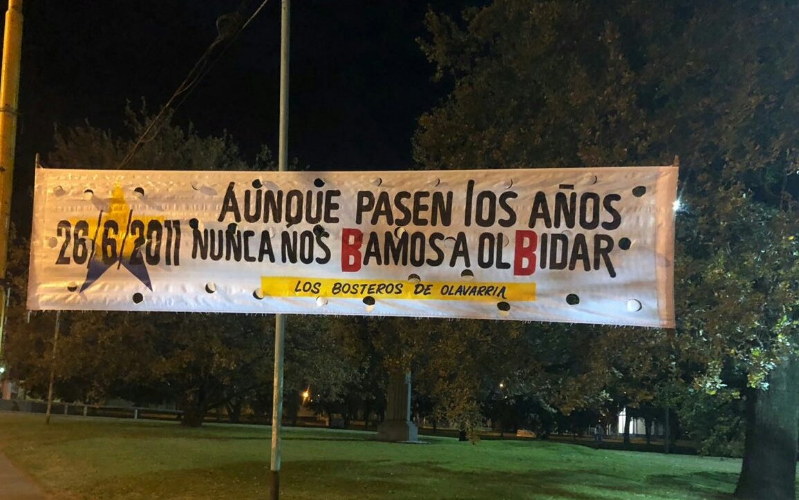NatyEbel's tweet photo. #alcoleconTN En su séptimo aniversario el CAMPEÓN saluda a su hoy... esa mancha no se borra nunca más!! LOS BOSTEROS DE OLAVARRIA https://t.co/YoJWl7dSCC
