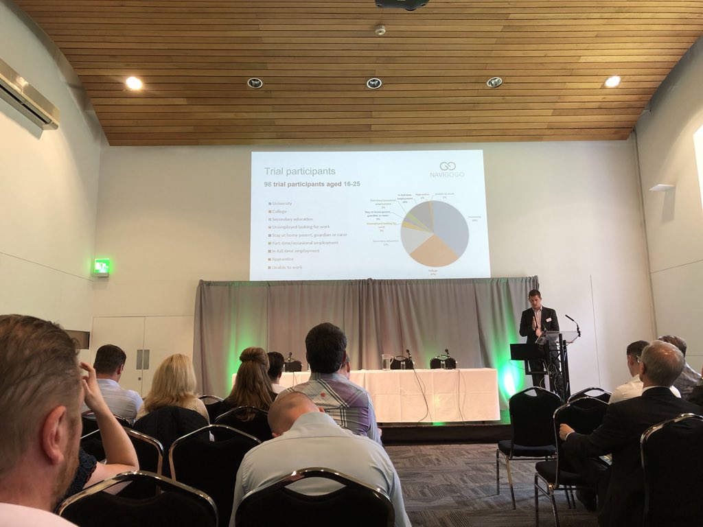 Great to see Viaqqio’s David Smith present @NaviGoGoUK in the ‘ensuring user-centric MaaS’ session today <a href="/MaaSScotland/">MaaS Scotland</a> conference #maasconference