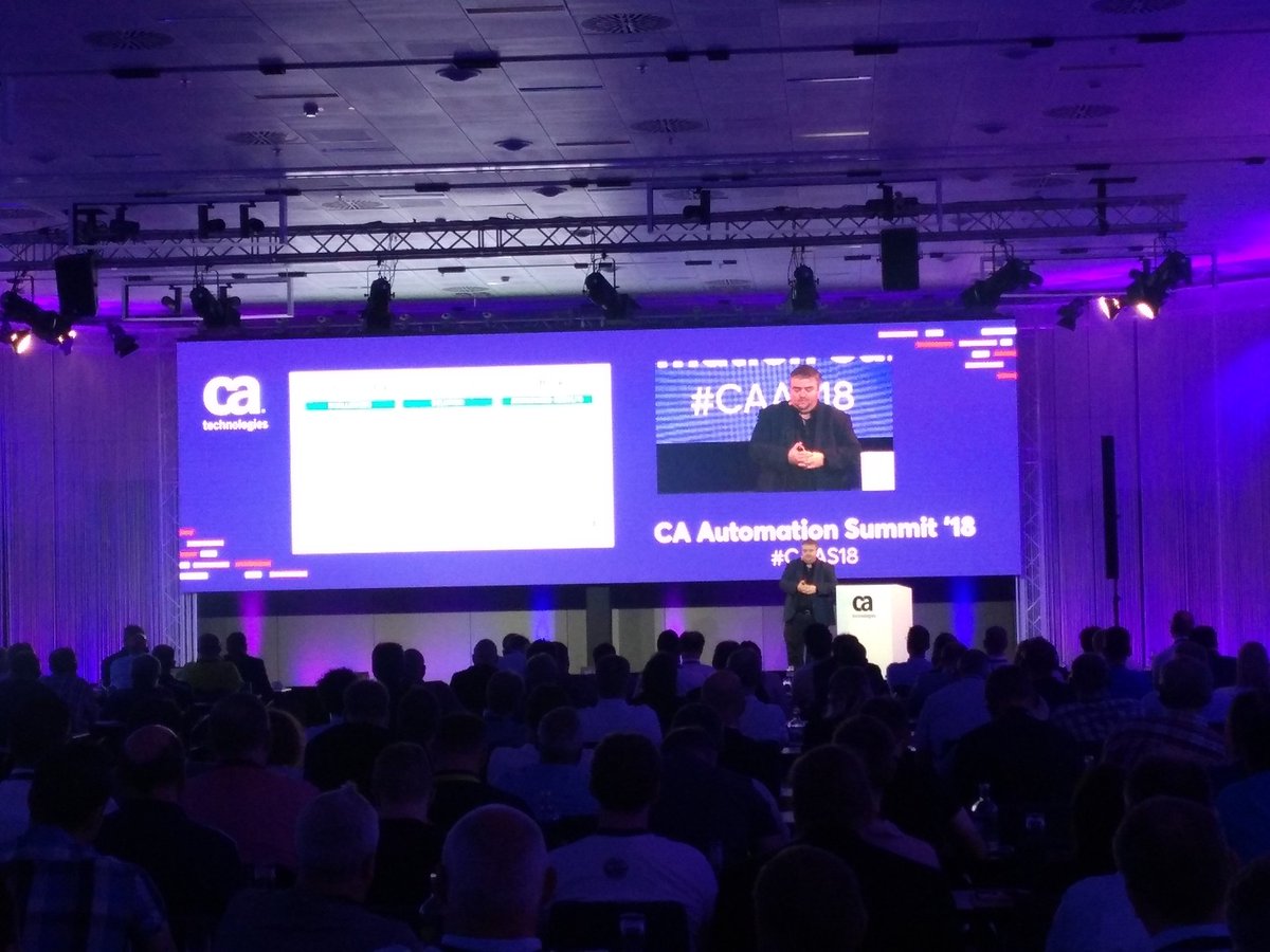 kajwierda's tweet photo. Now on stage: Gwyn Clay discussing the future of automation. It's bright! And fully automated! #caas18 https://t.co/8xxEzLzOHA