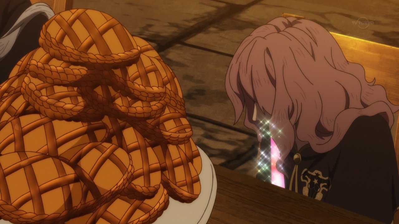 味噌煮込み On Twitter ブラッククローバー 第38話 魔法騎士団団長会議 万年下着女がしゃべったぞ Cv水樹奈々がゲロ吐くときの声が聞ける貴重な回だったぞぉ