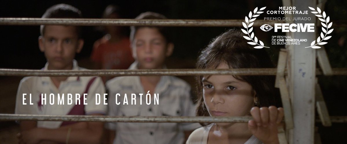 .<a href="/Elhombredcarton/">El hombre de cartón</a> ganó el Premio Mejor Cortometraje en el <a href="/FECIVEOFICIAL/">FECIVE</a> - Festival de Cine Venezolano de Buenos Aires, de Argentina. 
¡Felicitaciones a nuestro equipo!