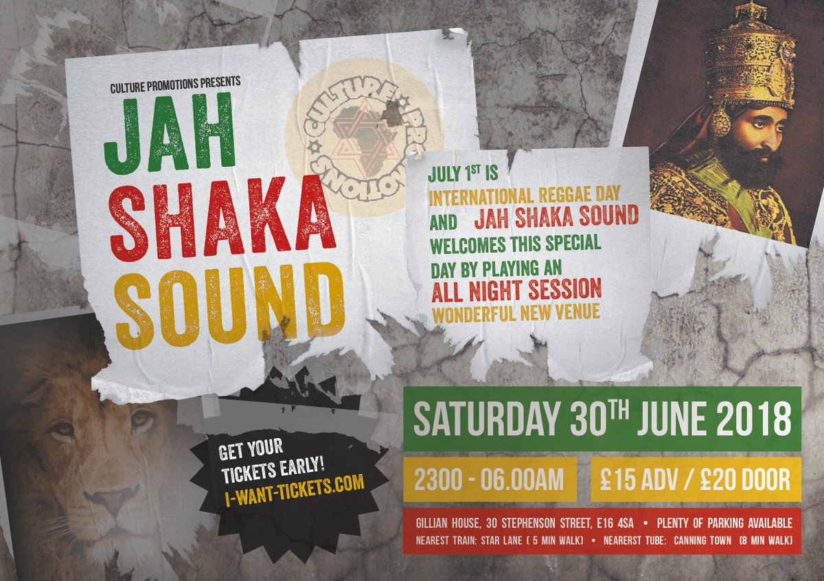 regfraternityuk's tweet photo. #Celebrate #InternationalReggaeDay #JulyOne #jahshaka #ThisIsMyReggae Info: https://t.co/Zgi5RF0z22 @jahshakamusic @culturepromo @BBMBMC @IReggaeDay https://t.co/Og0inNRw6d