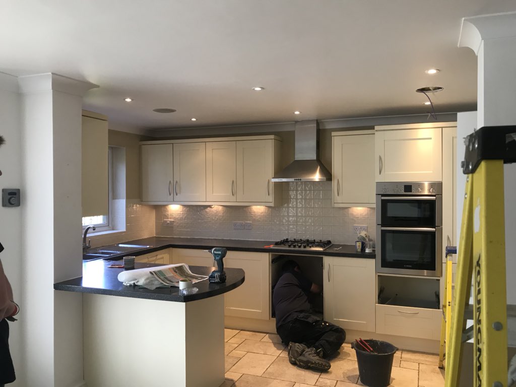 Nixon Electrical On Twitter Next Kitchen Underway And New